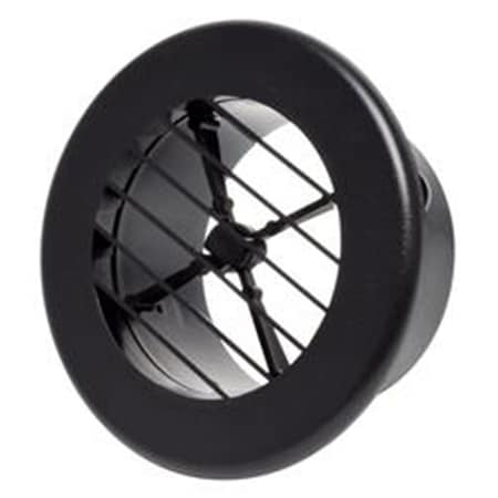 Backseat Heating & Cooling Register without Damper - Black BA2434880